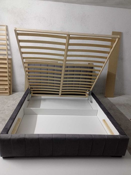 Łóżko tapicerowane 90/120/140/160/180/200 x200/SZTRUKS/WELUR/POJEMNIK