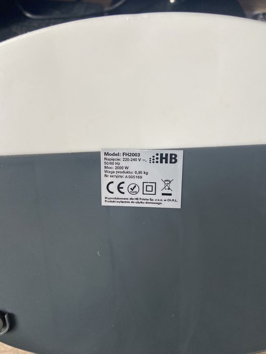 nagrzewnica maly elektryczny 2000w