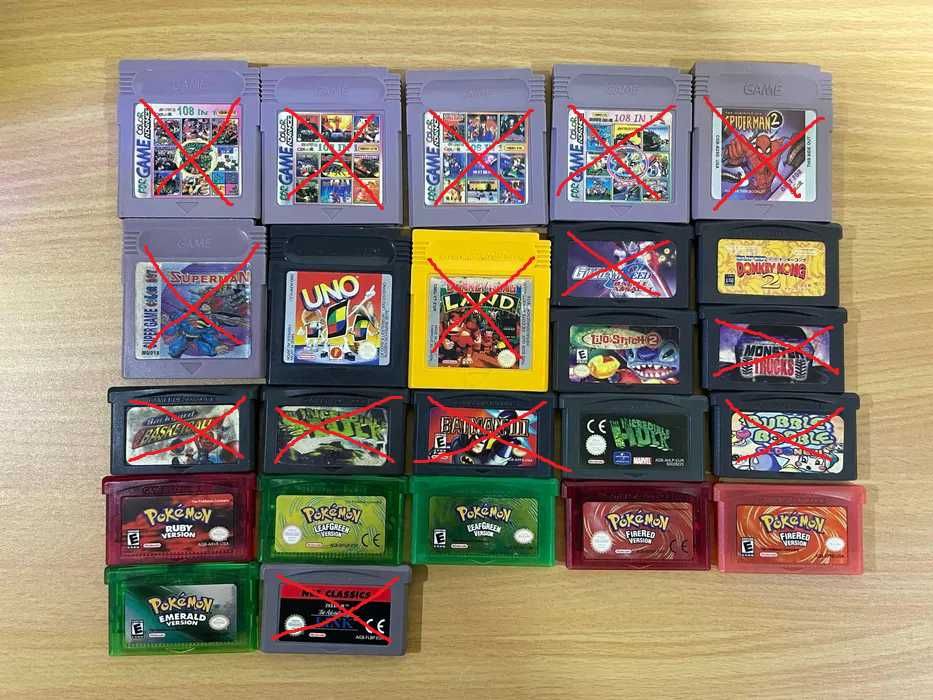 Jogos Gameboy Color e Gameboy Advance [LER DESCRIÇÃO]