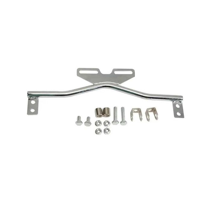 Conjunto farol frontal piscas integrados 12V - Suporte universal