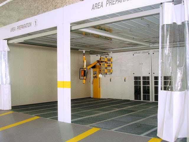 Штори-перегородки з тканини ПВХ для гаража/склада