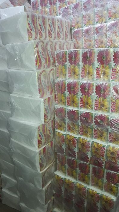 Серветки упаковки 500