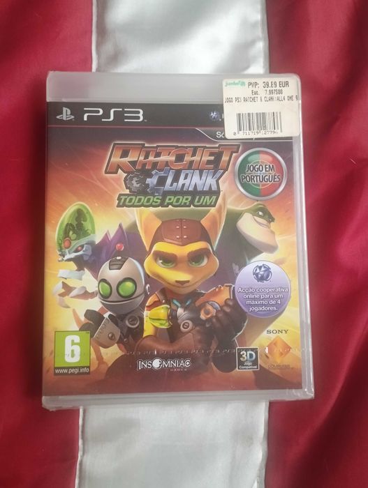 Ratchet & Clank Todos por Um (All 4 One) PS3 Novo e Selado