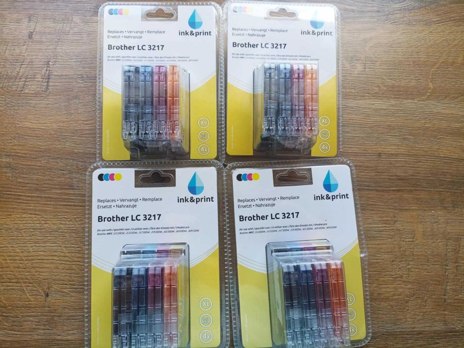 Tusz do drukarek Brother LC 3217 zamiennik 4szt