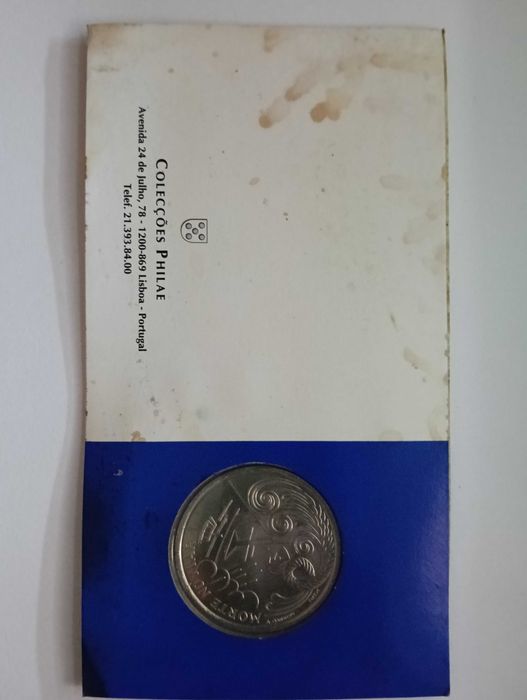 Moeda Comemorativa de 200 escudos de 1999 "Morte no Mar"
