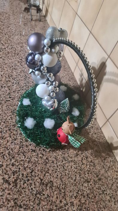 Arranjos natal feitos a mão
