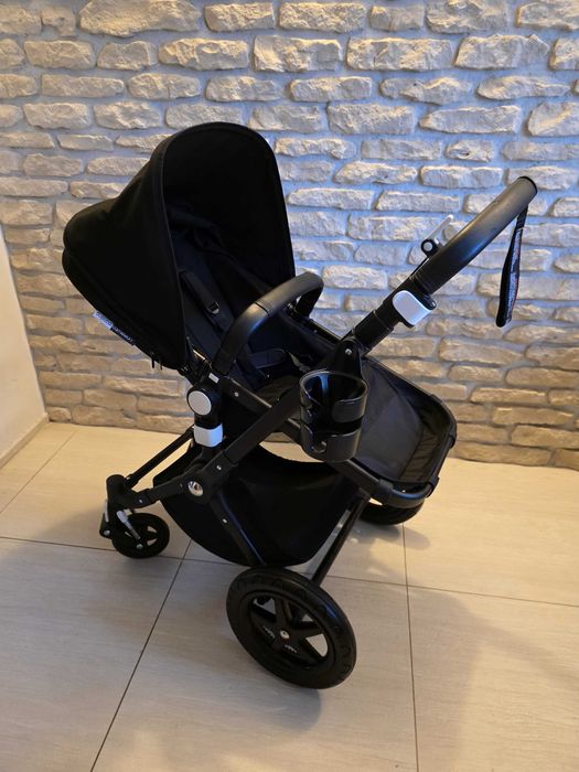 Czarny wózek Bugaboo Cameleon 3plus 2w1 świetny stan!
