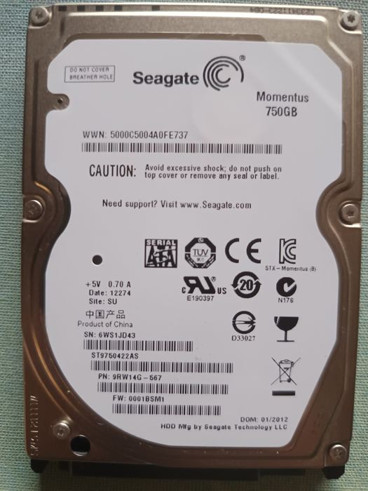 Disco Sata HDD 2.5