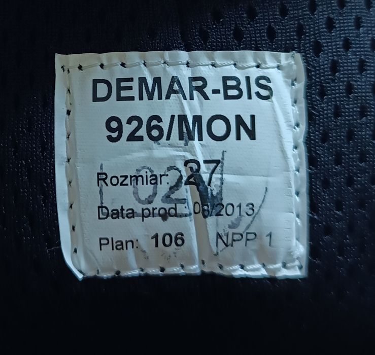 Buty Wojskowe Demar Bis 926 MON Military Funkcjonalne r. 43/43.5
