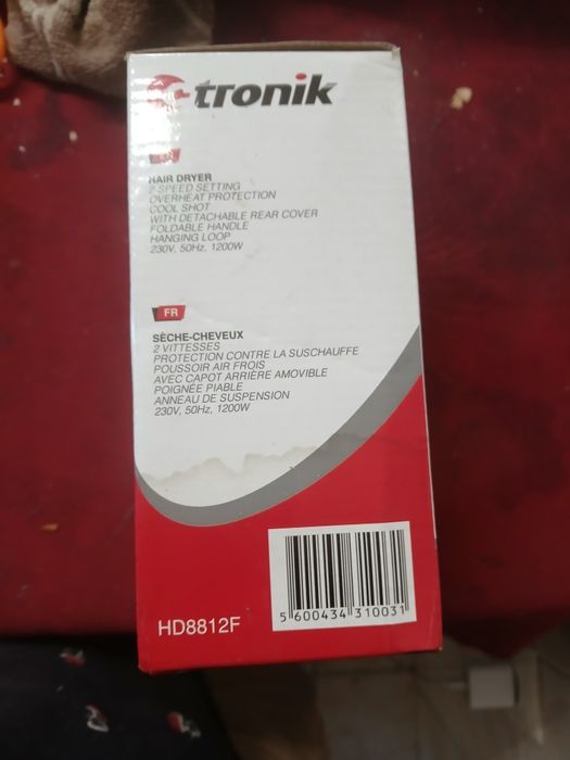 Secador de cabelo novo