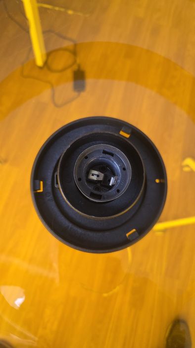 Luminária Pendente Moderna em Acrílico Laranja