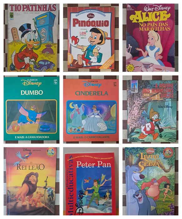 Conjunto lote 54 livros infantis juvenis