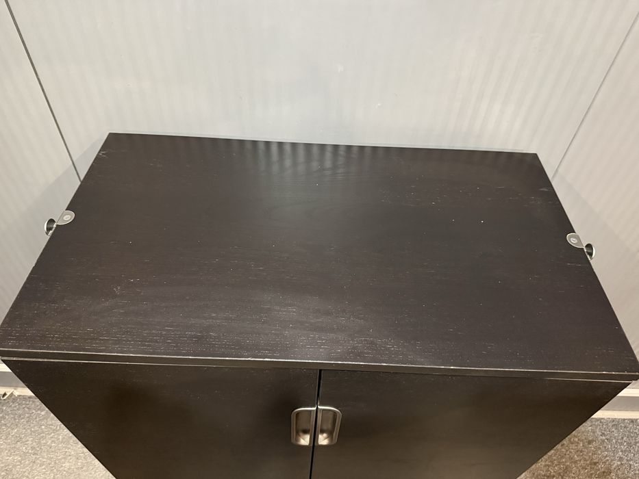 Szafka czarna biurowa