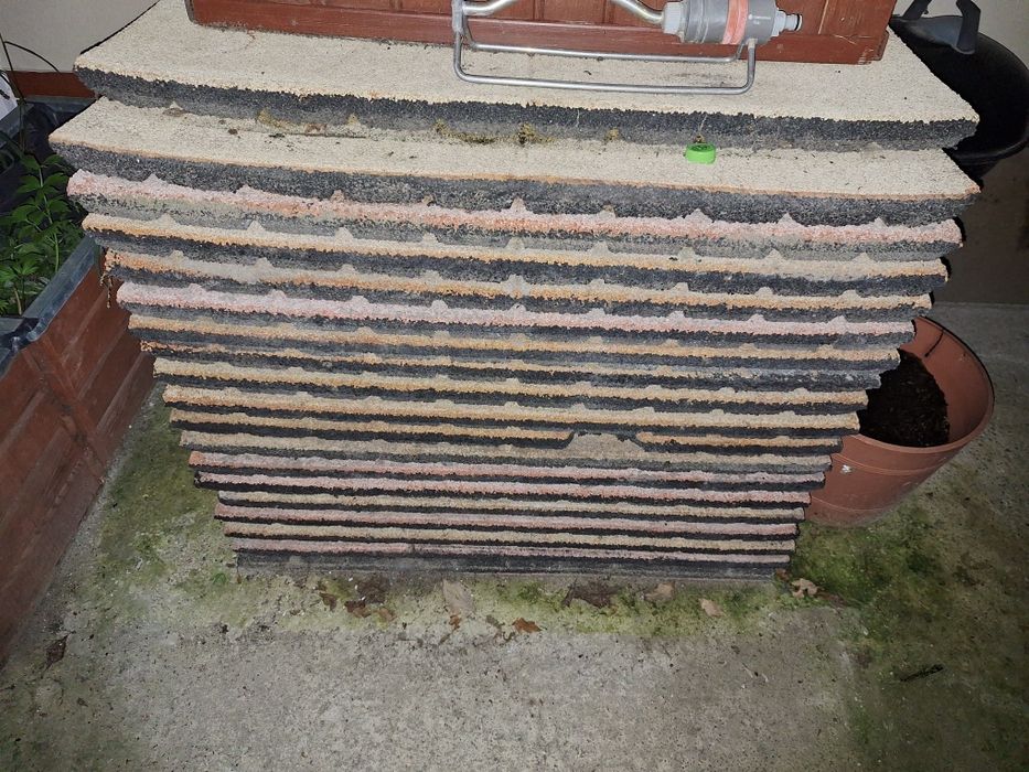 Płyty gumowe sbr epdm 100x100 grube ok 5 cm.