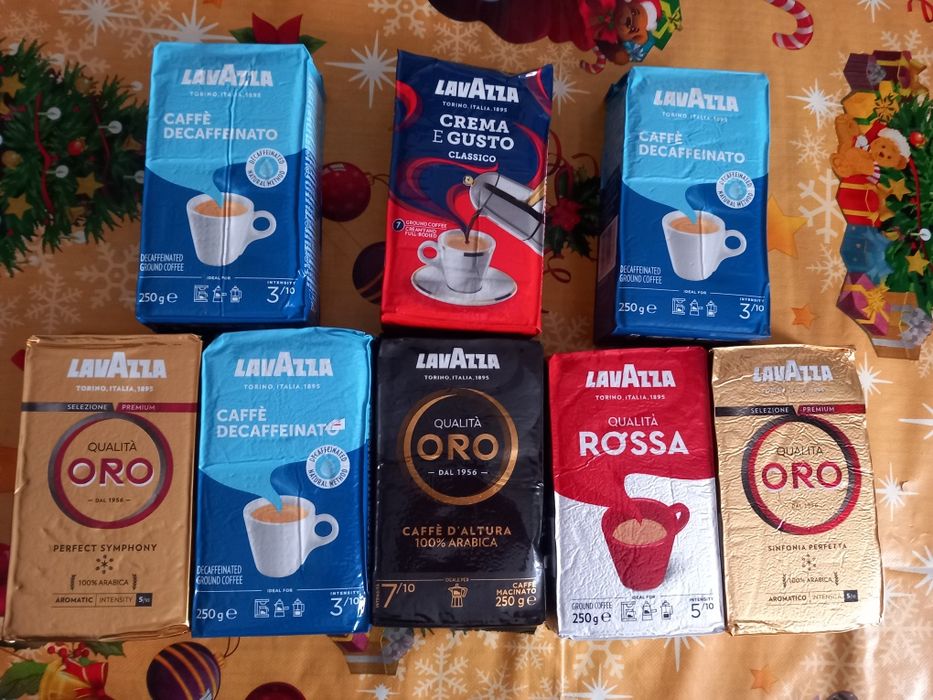 Італійська натуральна, мелена  кава,