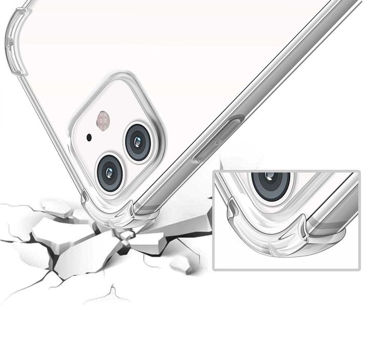 Etui Anti-Shock do iPhone 12 Pro Max + Szkło Hartowane