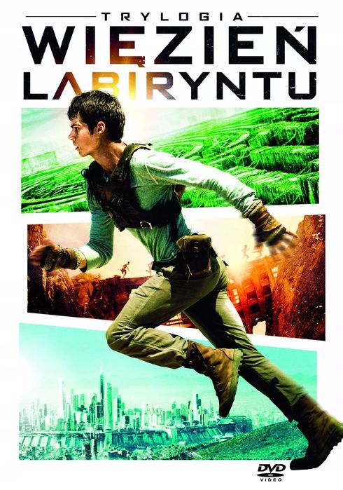Trylogia Więzień labiryntu, 3 DVD. Galapagos