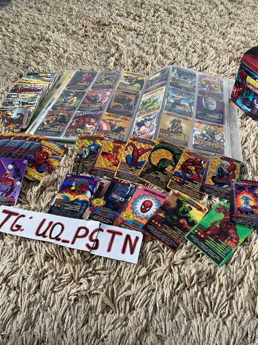 Идеальные 2 серия человек паук герои и злодеи коллекционные карточки