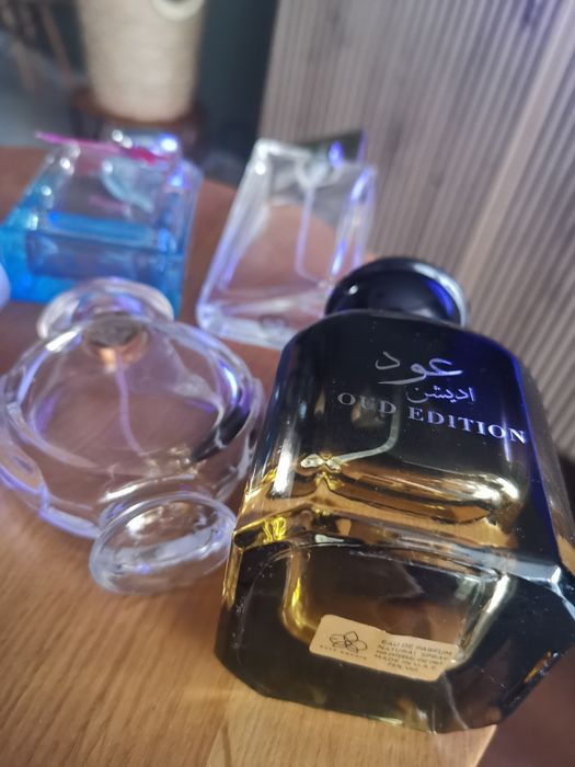 Flakony po perfumach arabskie olympea mex Avon moschino  cacharel amor