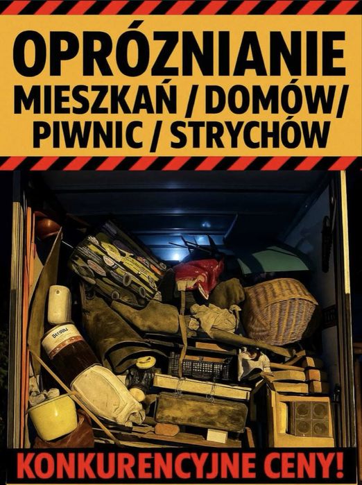 Transport Opróżnianie Mieszkań Domów Wywóz Utylizacja Mebli Transport Wyburzenia