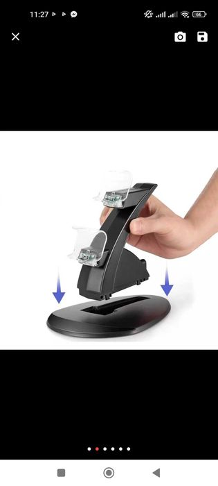 Carregador de comandos PS4/TOP