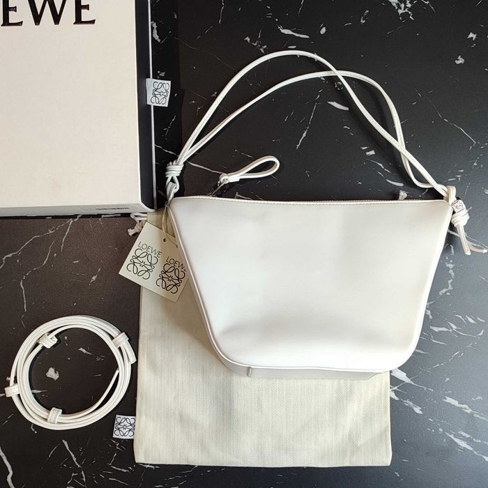 Сумка Mini Hammock Hobo Bag Soft White