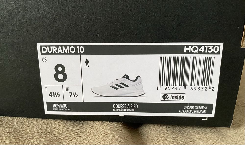 Кросівки чоловічі Adidas Duramo 10 41 оригінал
