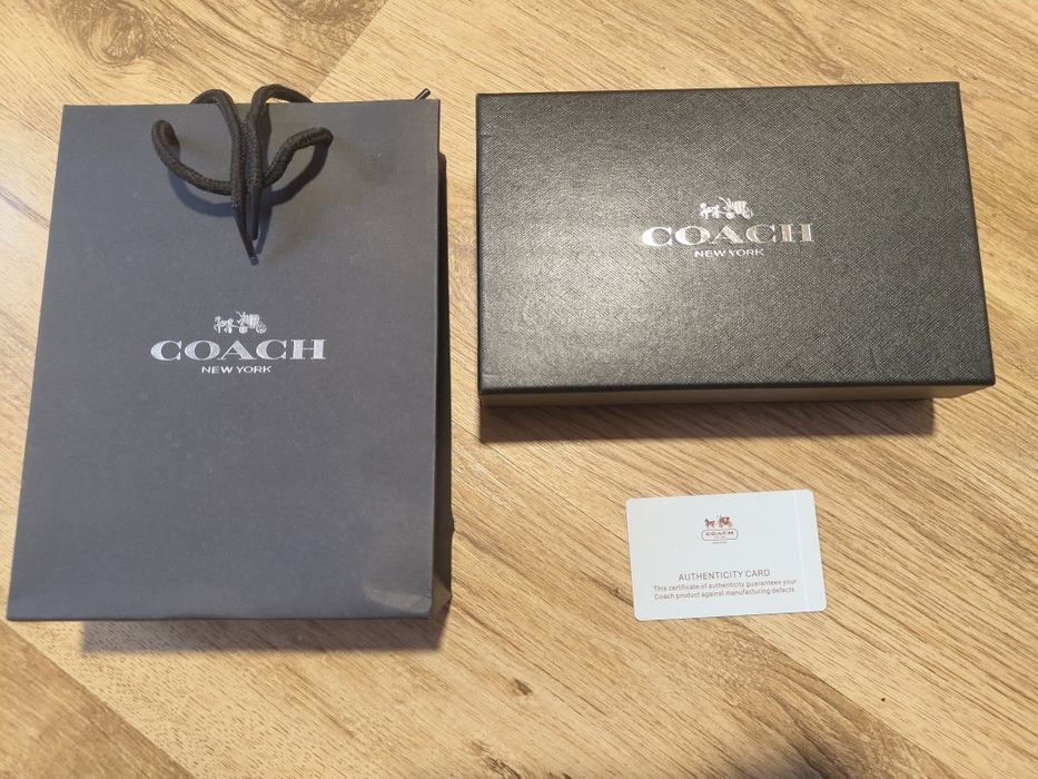 Zestaw prezentowy Coach pasek, portfel