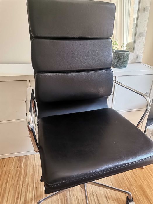 Fotel chrom, replika Vitra SoftPad