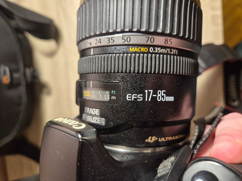 Фотоапарат Canon 1000D + об'єктив Ultrasonic EFS 17-85mm