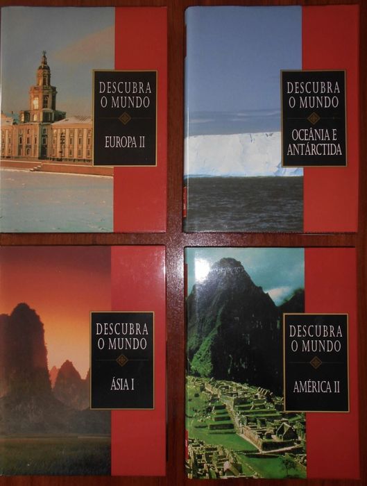 Descubra o Mundo- livros novos