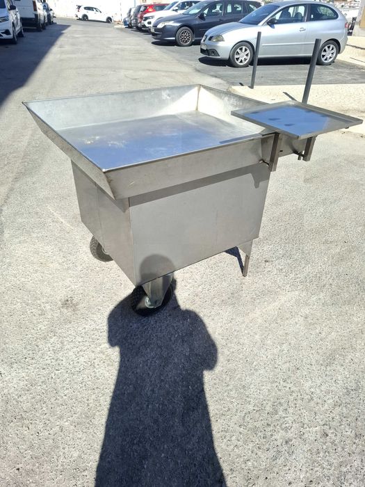 Padiola carrinho em inox para venda de Fruta