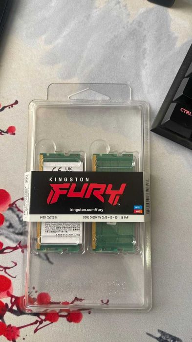 Пам'ять SoDIMM Samsung m425r2ga3eb0-cwmod DDR5 32GB (2x16GB) 5600Mhz