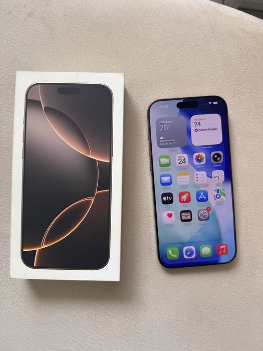 iPhone 16 PRO MAX 512GB Pustynny  Tytan