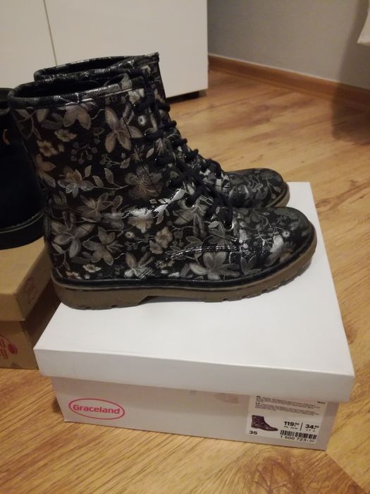 Botki Fajne młodzieżowe