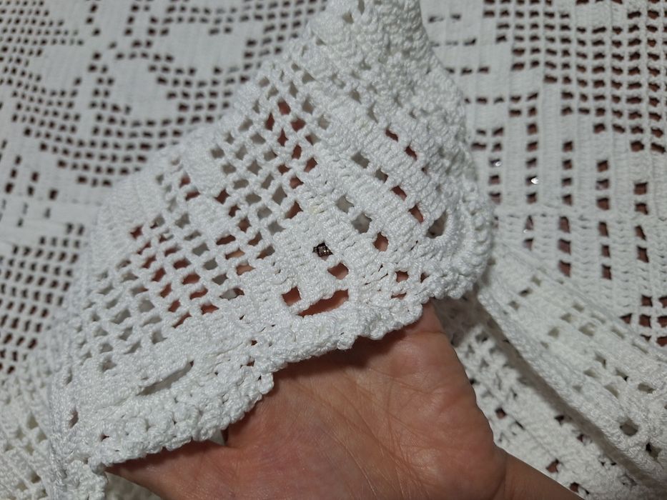 Toalha de mesa em renda