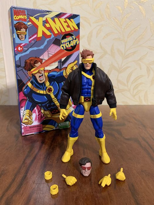 Фігурка Циклоп / Оригінал / Люди Ікс / Hasbro Marvel Legends X-Men VHS Cyclops