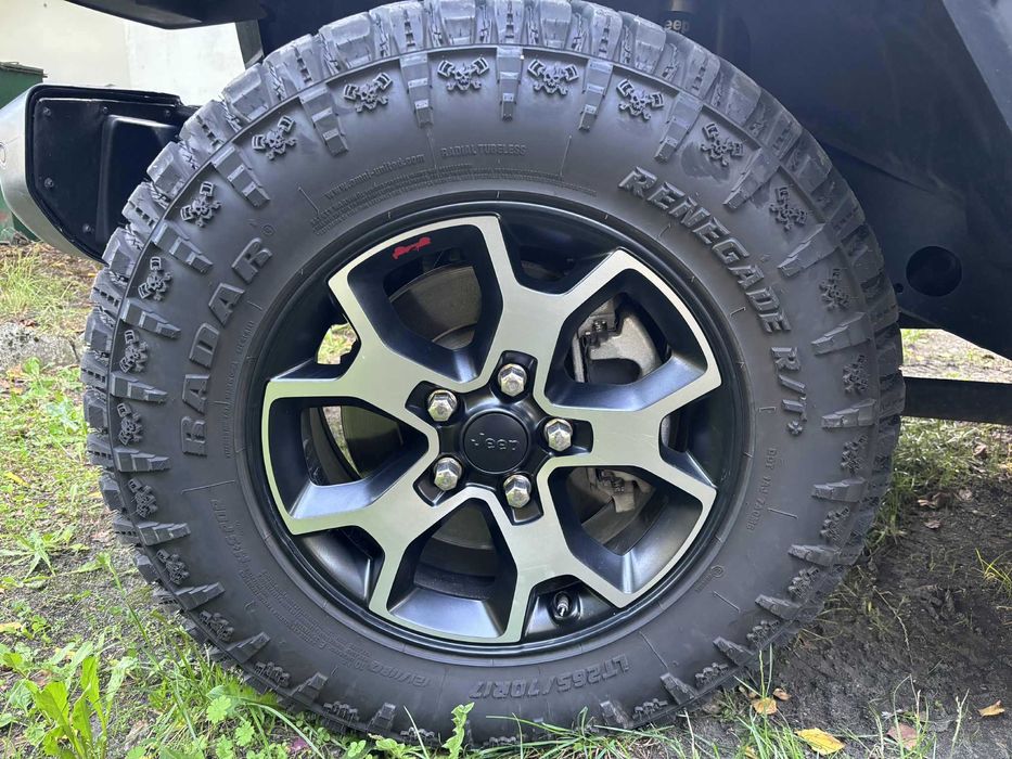 Koła jeep jl 265/70/17