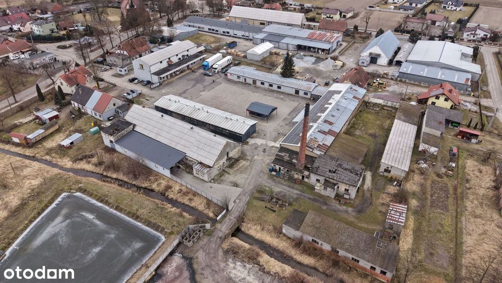 Do sprzedaży działka i budynki przedsiębiorstwa prod.rolno spożywczego