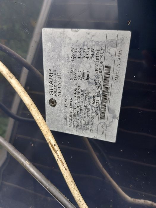 Panele fotowoltaiczne japonskie SHARP