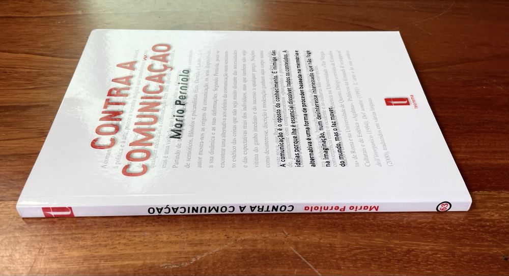 Mario Perniola - Contra a Comunicação