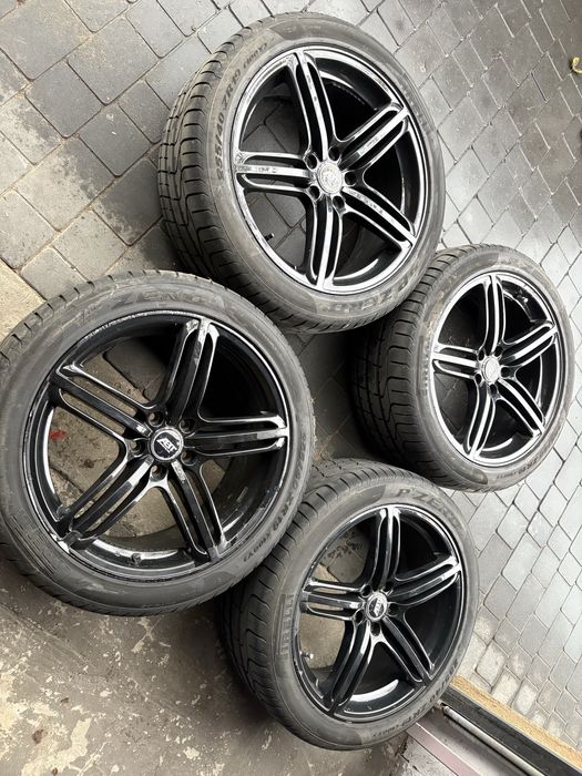 Felgi pompei 19 5x112 z nowymi oponami pirelli