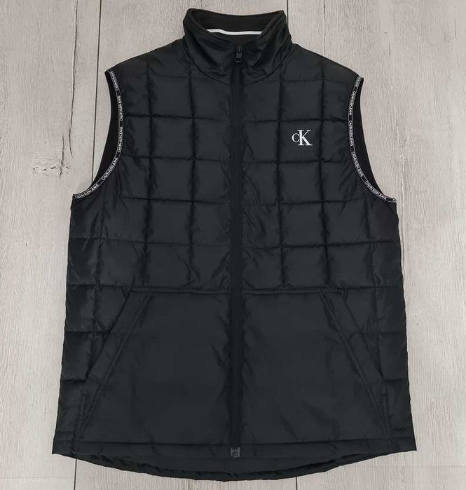 NOWA Bezrękawnik/Kamizelka męska CALVIN KLEIN (rozmiar M/L) CZARNA