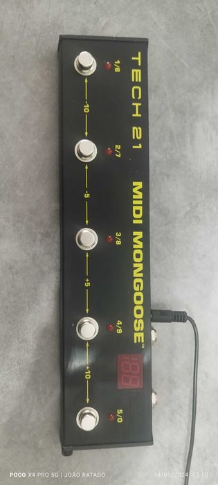Tech 21 Midi Mongoose - Pedal Midi
