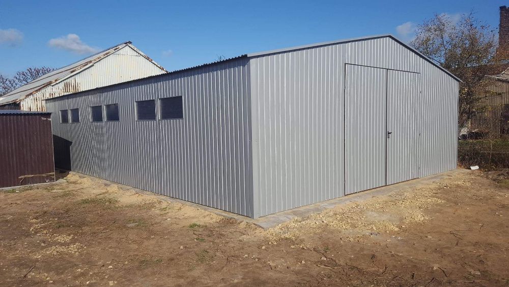 Hala stalowa MAGAZYN stalowy garaż blaszany WIATA blaszak HALE /POLSKA