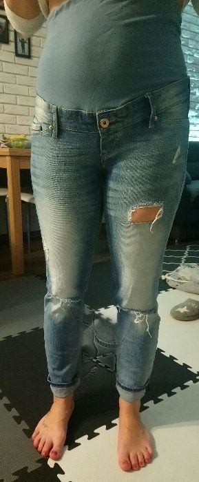 Spodnie ciążowe h&m