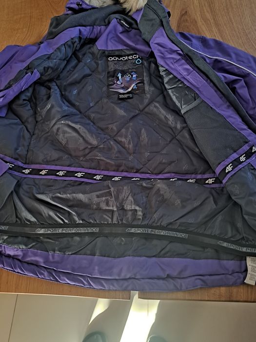 Kurtka Sportowa Damska 4F + Spodnie komplet zimowy