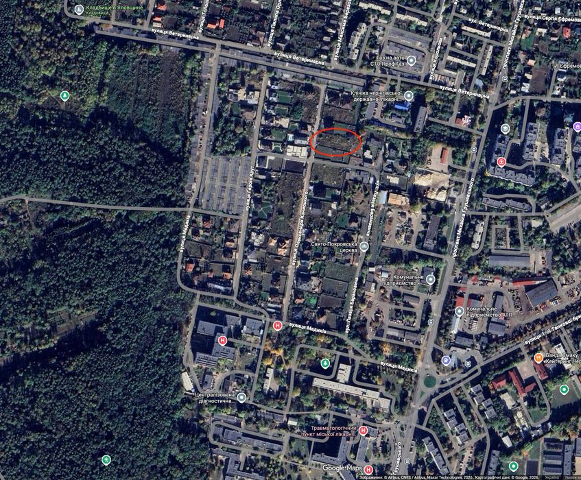 Земельна ділянка 17 соток під забудову (р-н Роддома)