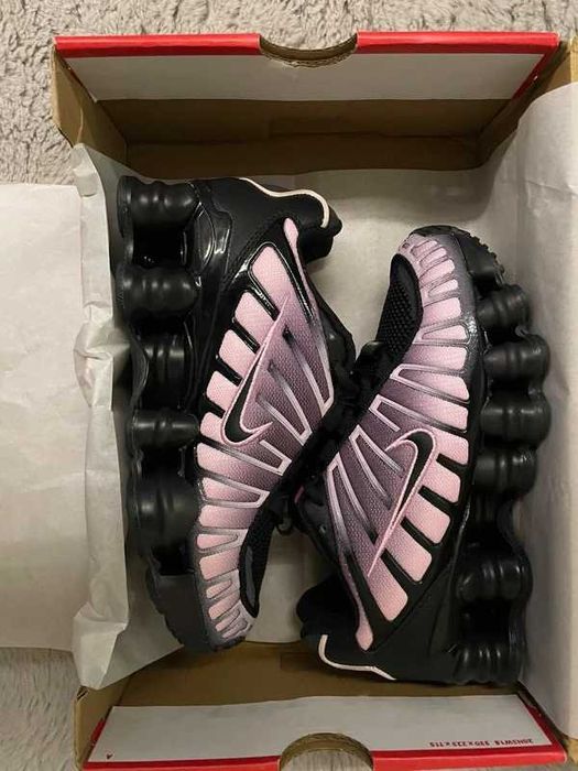 Nike Shox TL Black Playful Pink r.36