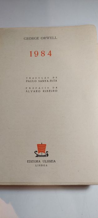 1984 - George Orwell (1ª edição portuguesa, 1955)